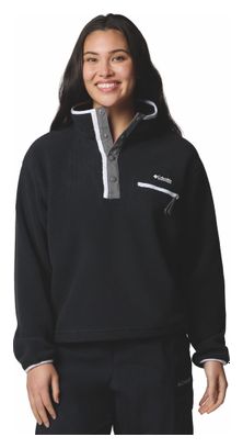 Polaire Courte Columbia Helvetia II Half Snap Noir Femme