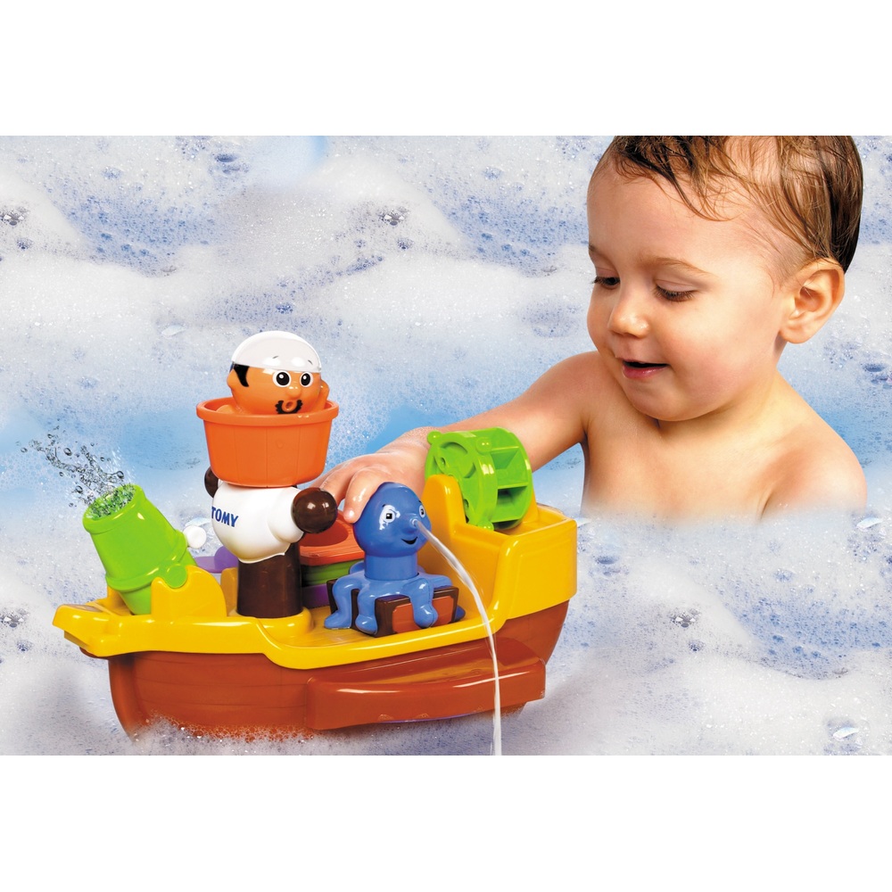 TOMY Toomies Piratenschiff Badespielzeug