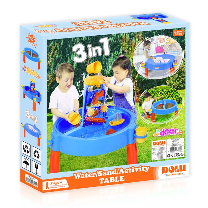 Wasser-Sand-Activity Tisch - 3 in 1