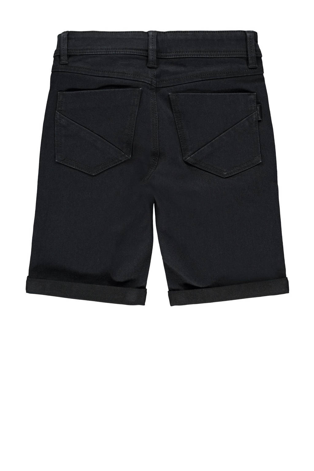 NAME IT slim fit jeans bermuda NKMSOFUS black denim