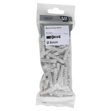 KARWEI Basisplug 6x30mm 80ST
