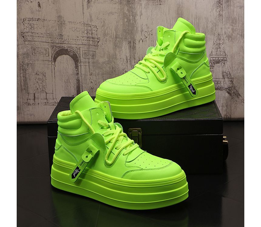 Mr Ozera - Platform High-Top Sneakers
