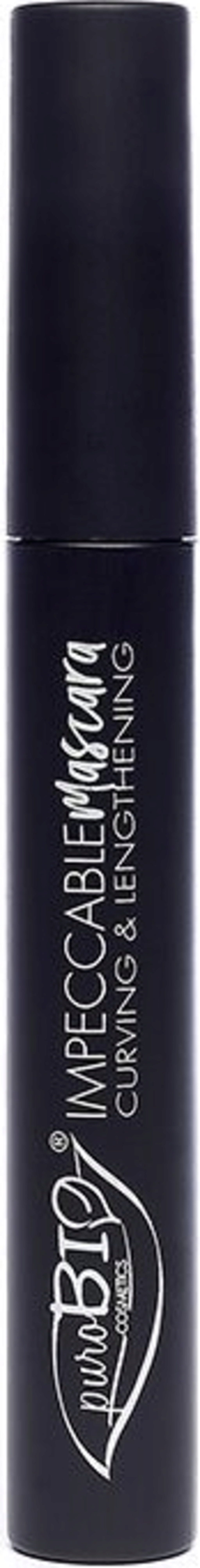 puroBIO cosmetics  Impeccable Mascara, Schwarz (6 ml)