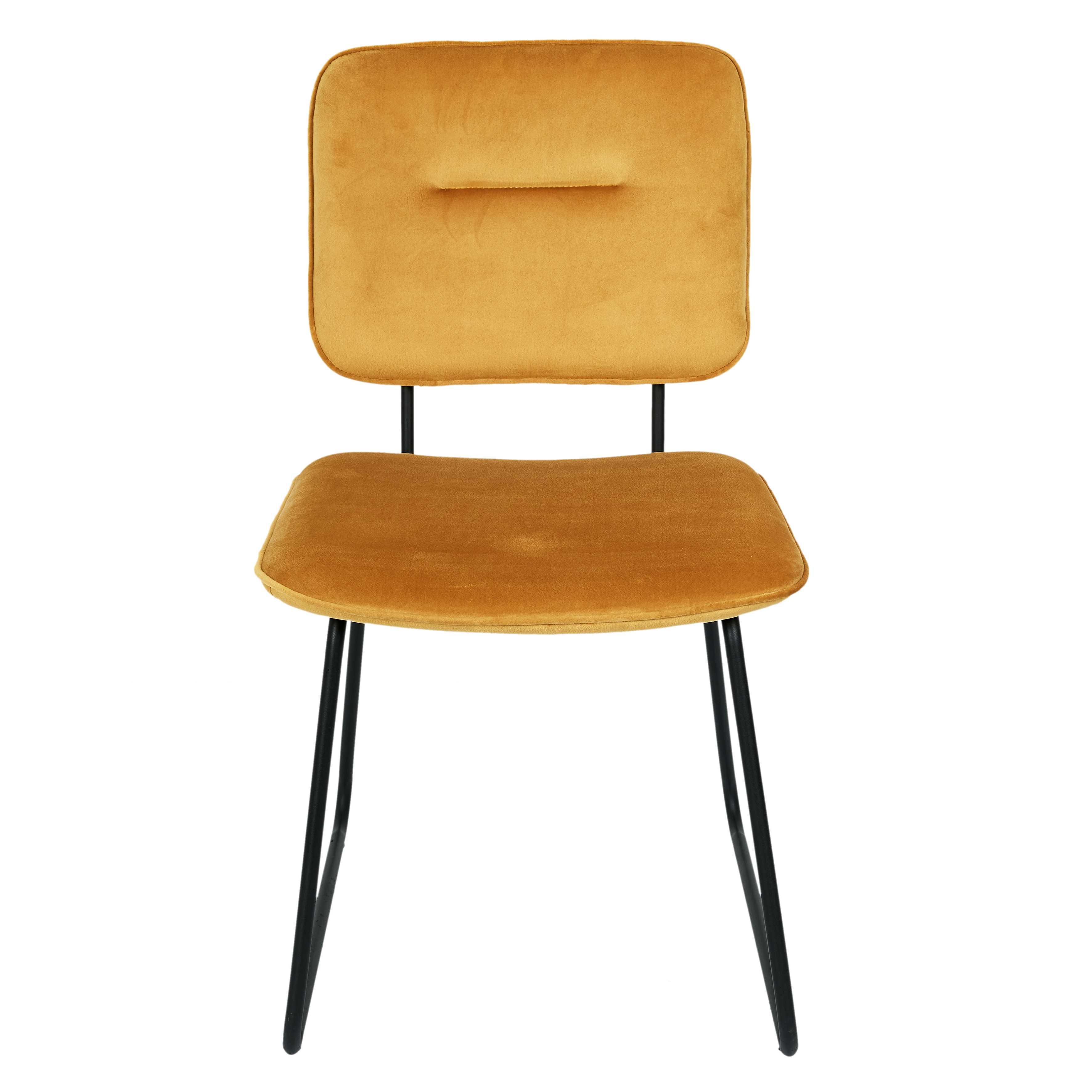 CHAISE ADELE MOUTARDE