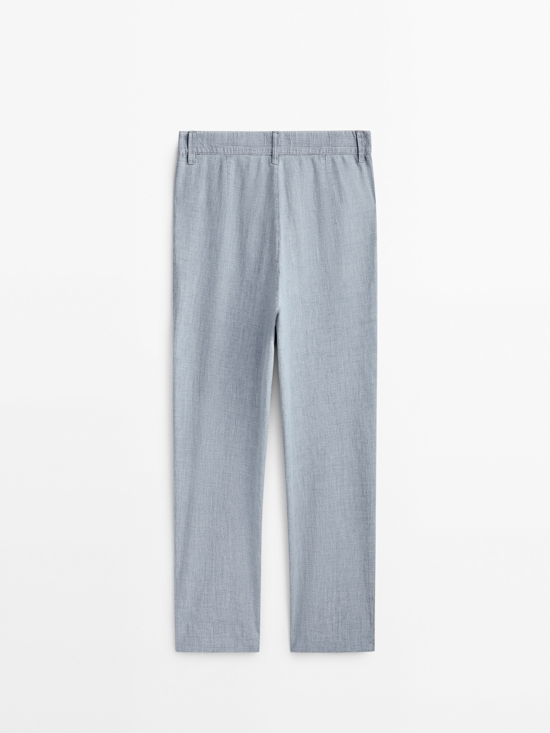 Calça jeans fluida Ancho - Azul Claro