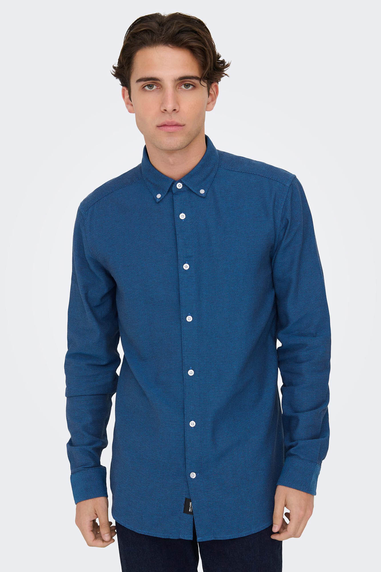 Camisa casual slim