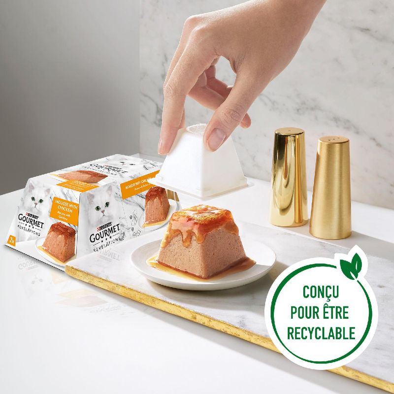 Lot Gourmet Revelations Mousseline 24 x 57 g