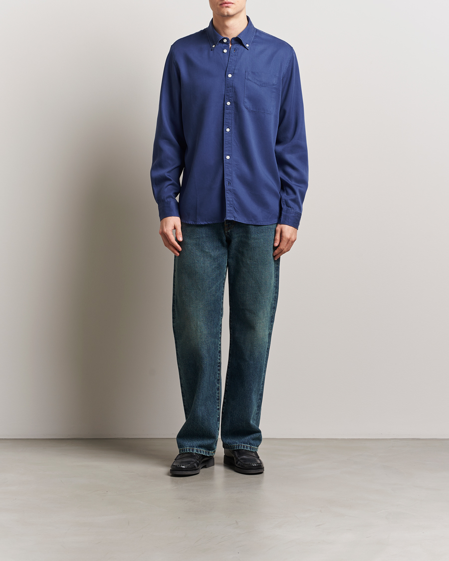 Les Deux Kent Tencel Shirt Blueprint