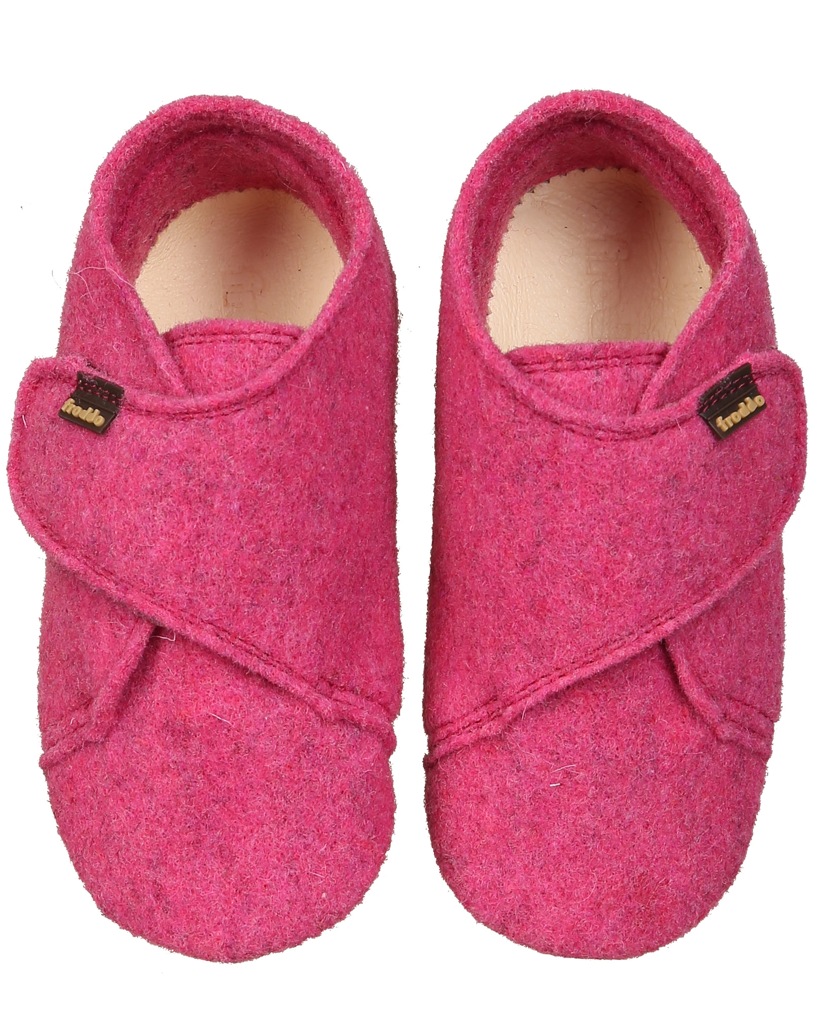 Krabbelschuhe PREWALKERS WOOLY in fuxia