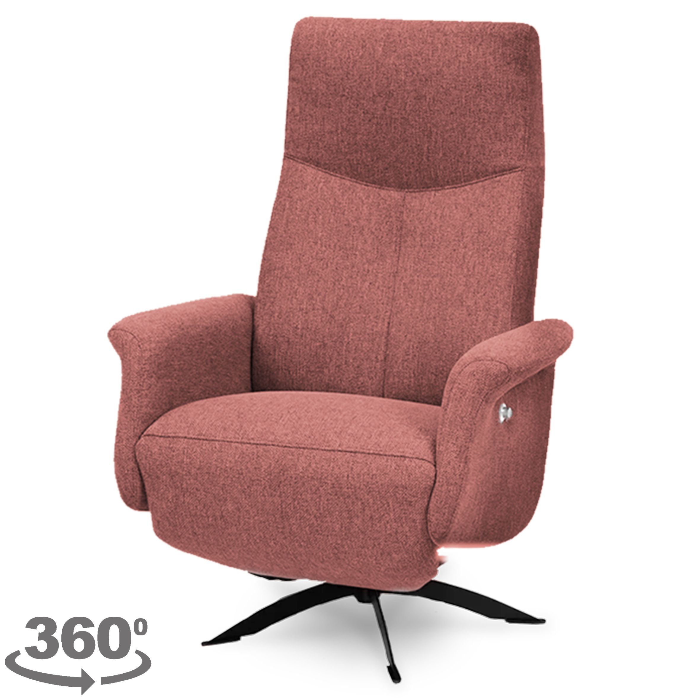 Relaxstoel Lounger B76 x D80 x H111 cm
