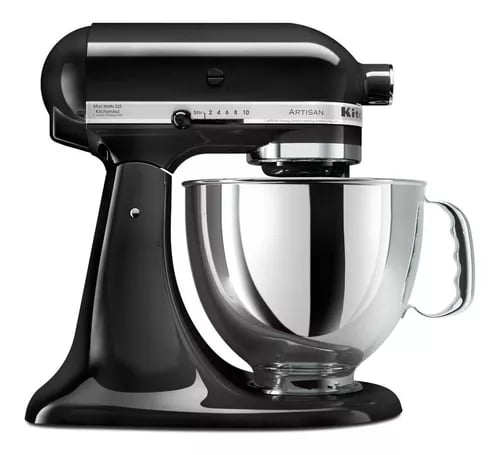 Batedeira com pedestal KitchenAid Artisan KEA33 contour silver 60 Hz 127 V