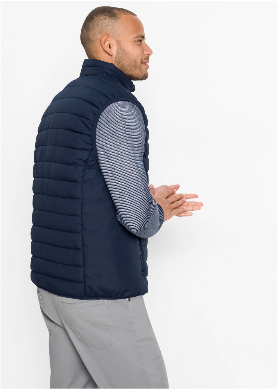 Gilet sans manches matelassé