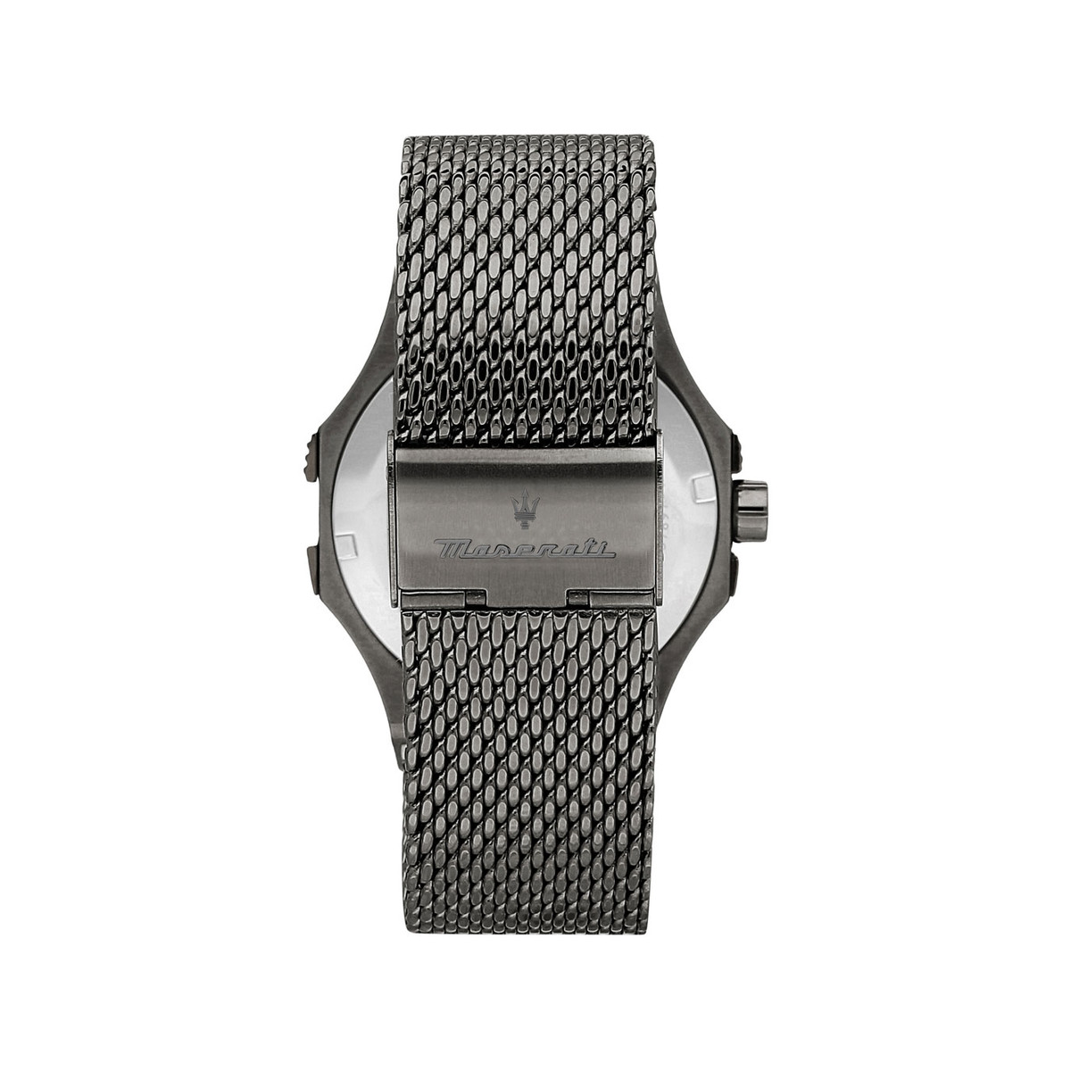 Montre MASERATI homme bracelet acier inoxydable gris foncé