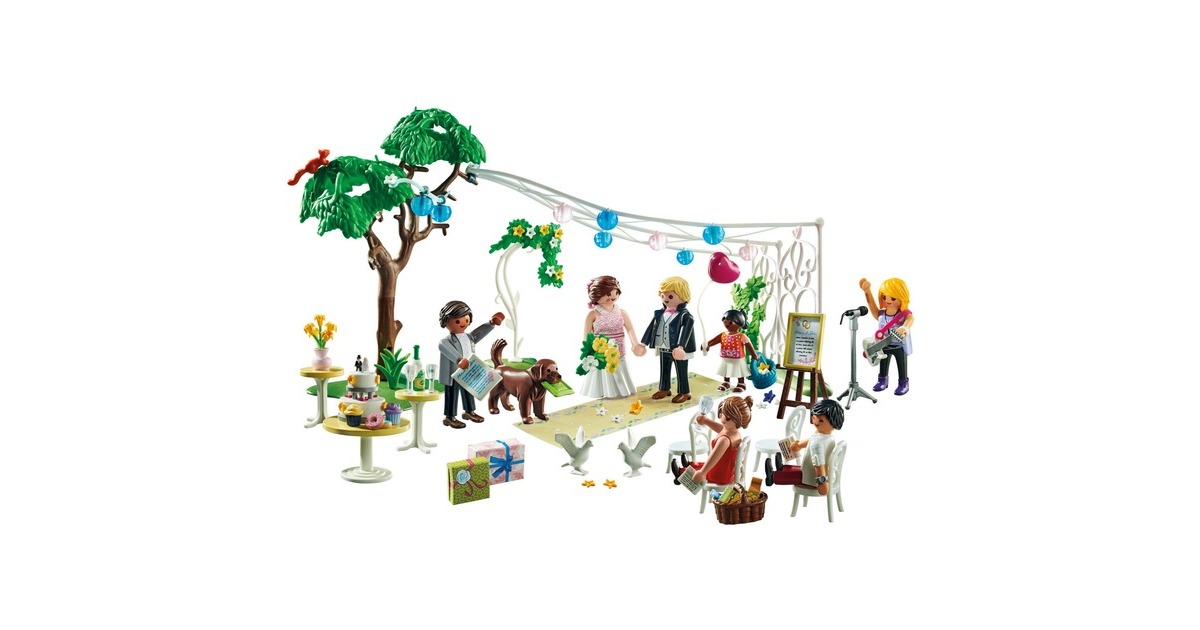 PLAYMOBILCity Life - Huwelijksfeest Constructiespeelgoed  (71365)