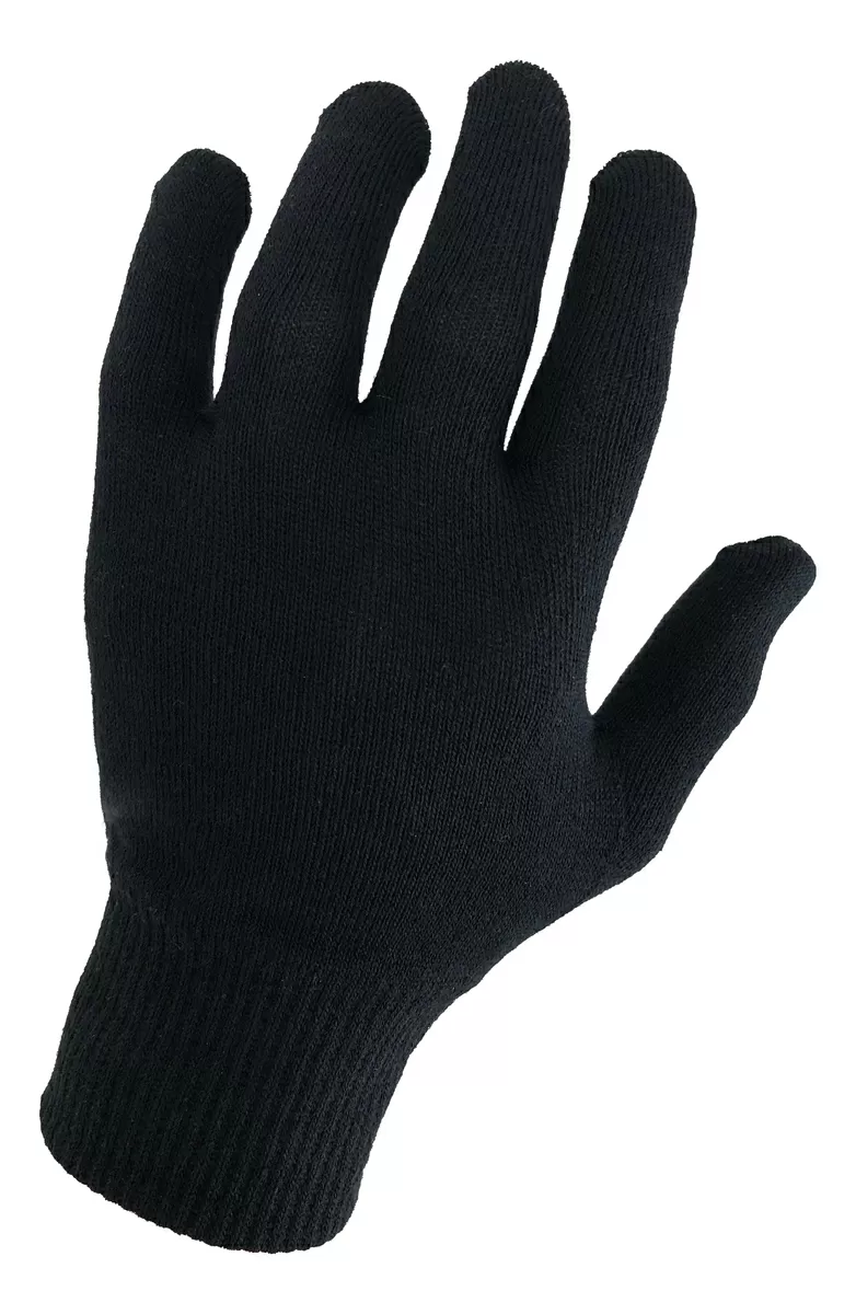ReflexWear® Gloves with fingers Black, Small - Flere størrelser