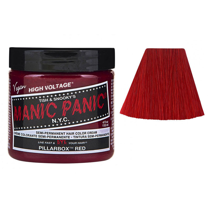 Coloration semi-permanente Manic Panic pillarbox red