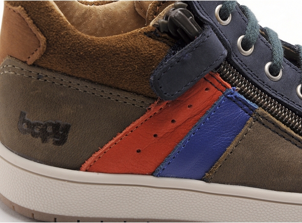 Bopy boots bottine enfant volt kaki