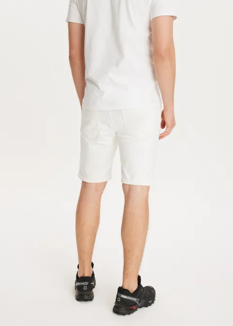 Heaton korte broek off-white (WIT.O)