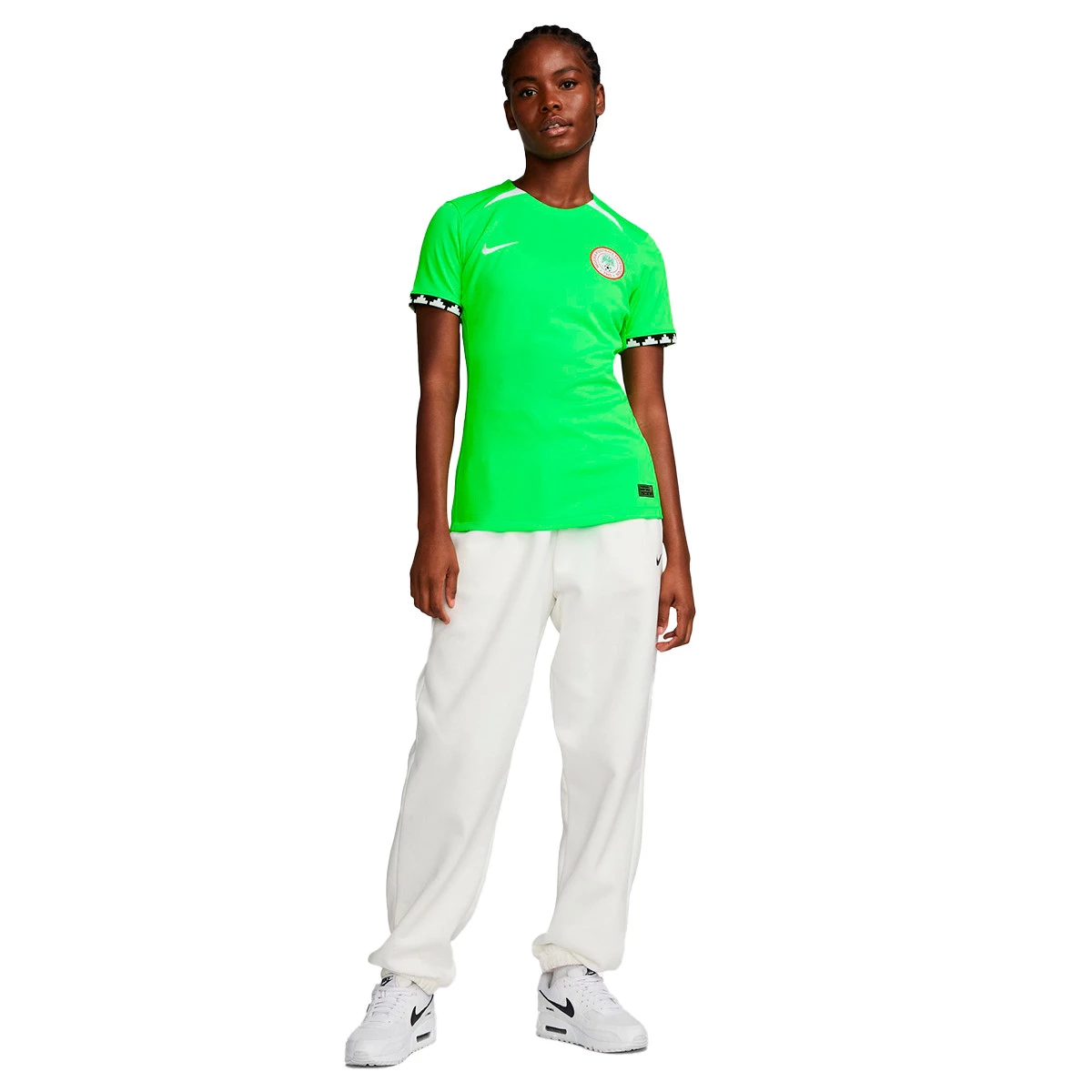 Camisola Nike Nigéria Primeiro Equipamento Stadium Mundial Feminino 2023 Mulher