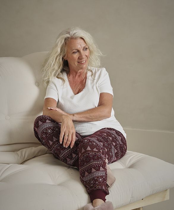 Halley pyjamastopp med korte ermer