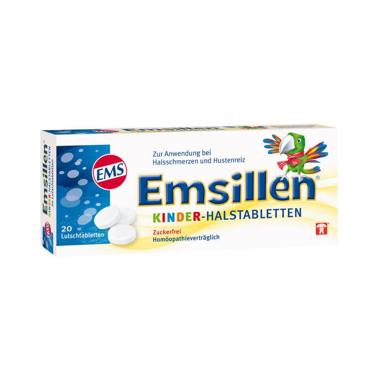 Emsillen Kinder Halstabletten, 20 St