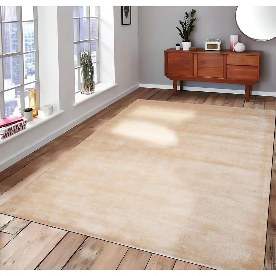 Dutch Lifestyle - Viscose - Vloerkleed - 160x230cm - Beige
