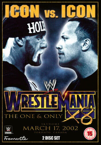 WWE: Wrestlemania 18 DVD (2020) Rob Van Dam Cert 15 2 Discs Region 2