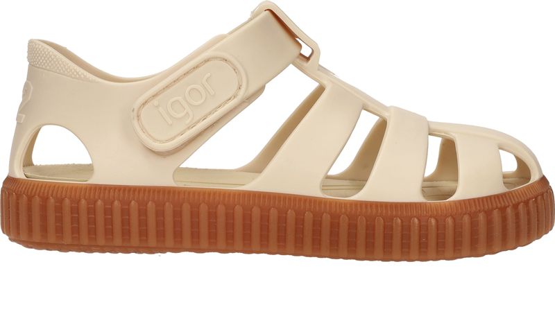 Igor Caramelo Sandalen Beige Meisjes Jongens