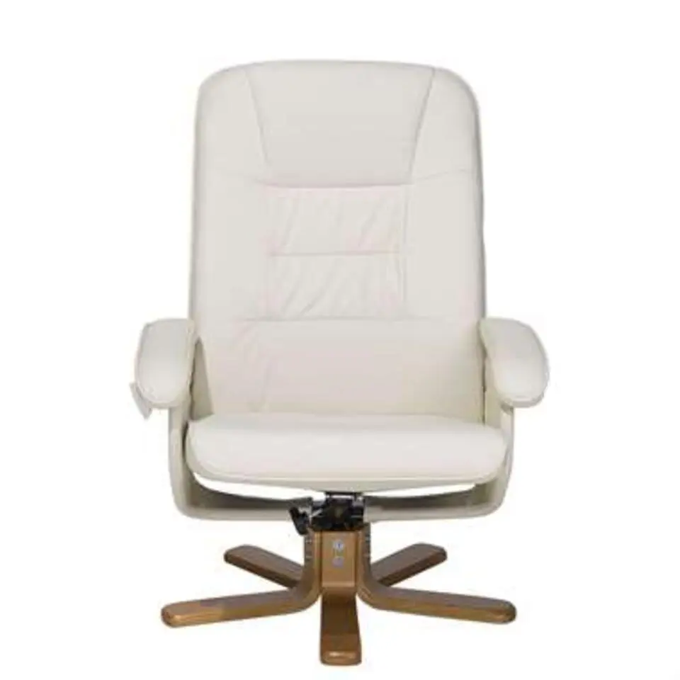 RELAXPRO - Fauteuil - Beige - Kunstleer