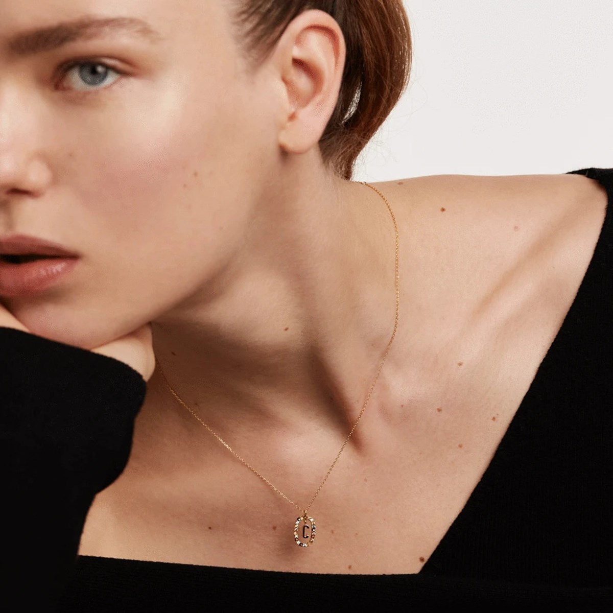 Collier PDPaola Lettre C Collection New Letters