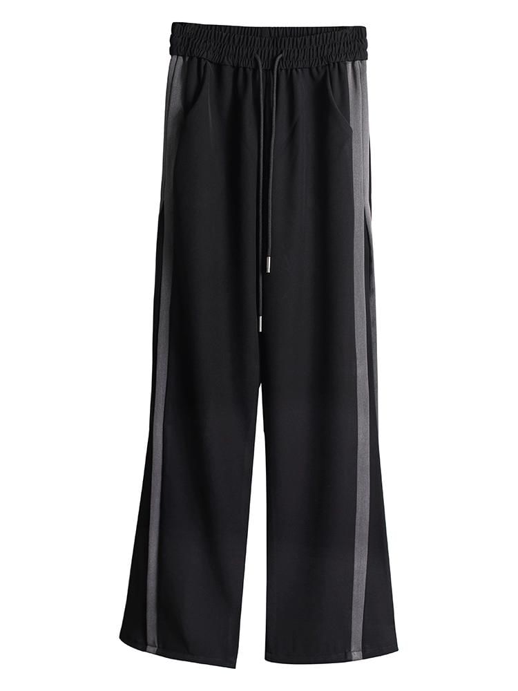 Eiffekee - Gestreepte joggingbroek met trekkoord in de taille