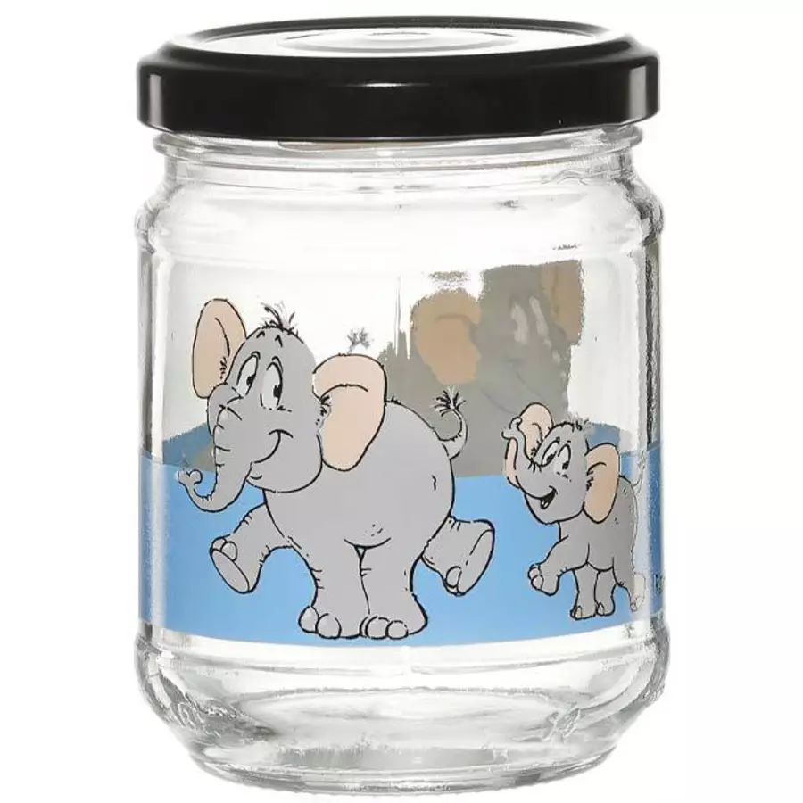 Ritzenhoff & Breker GmbH & Co. KG Verschlussglas Happy Zoo 200 ml bunt