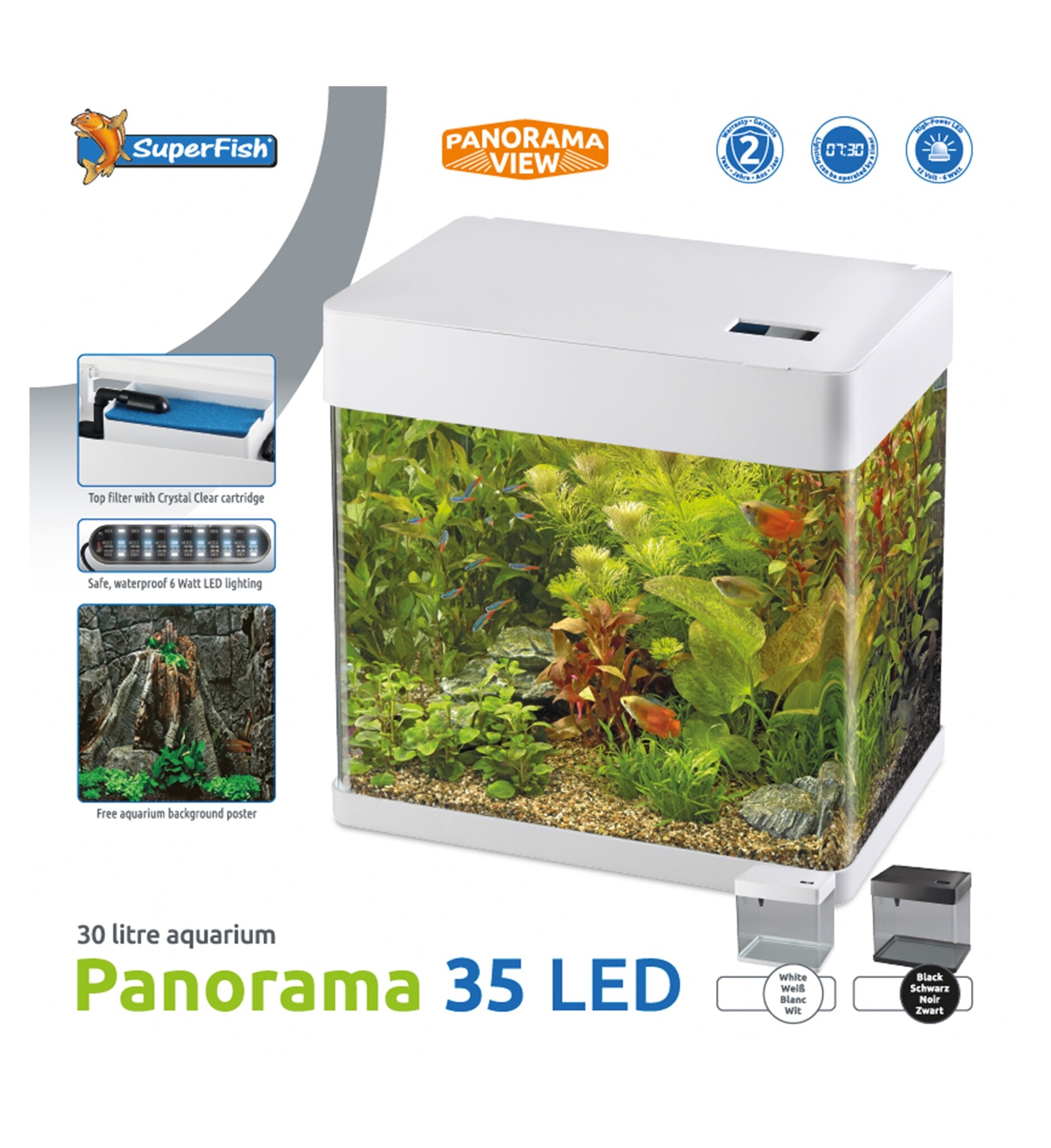 Panorama 35 Zwart