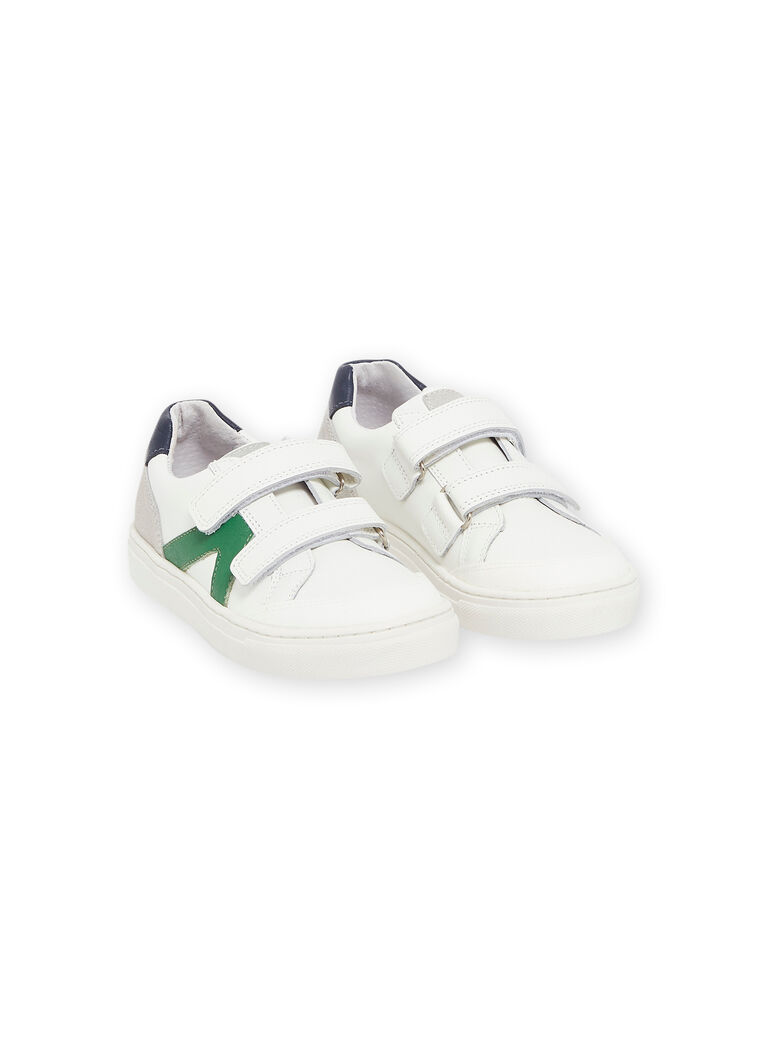 Baskets en cuir