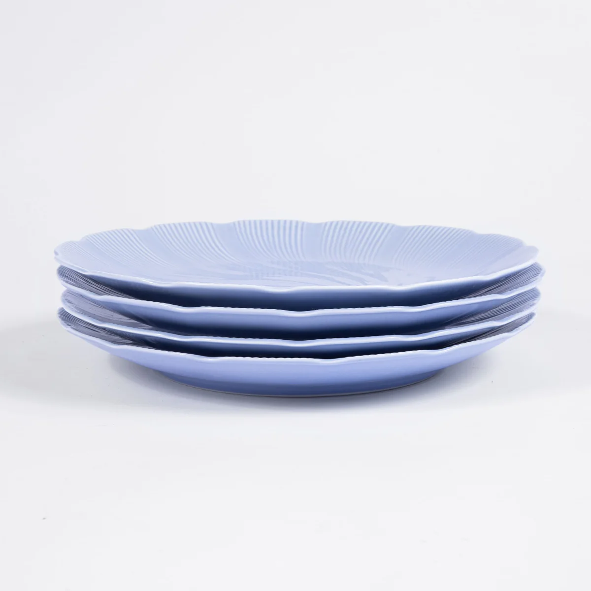 Assiette plate TAHITI Bleu (25cm) OGRE La Fabrique