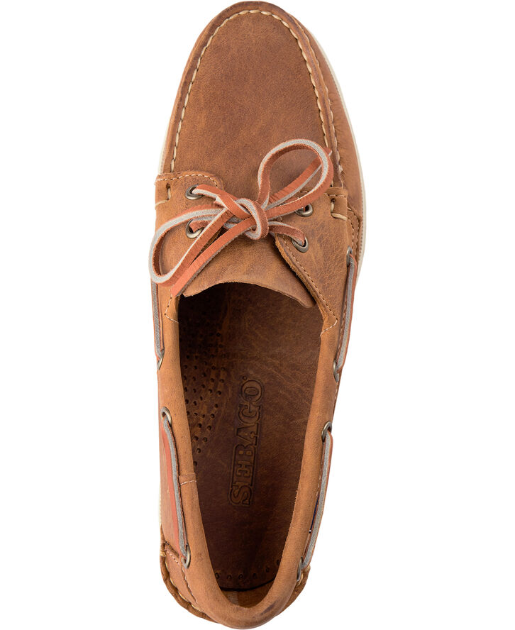 Sebago Docksides Crazy H 912 - brown tan