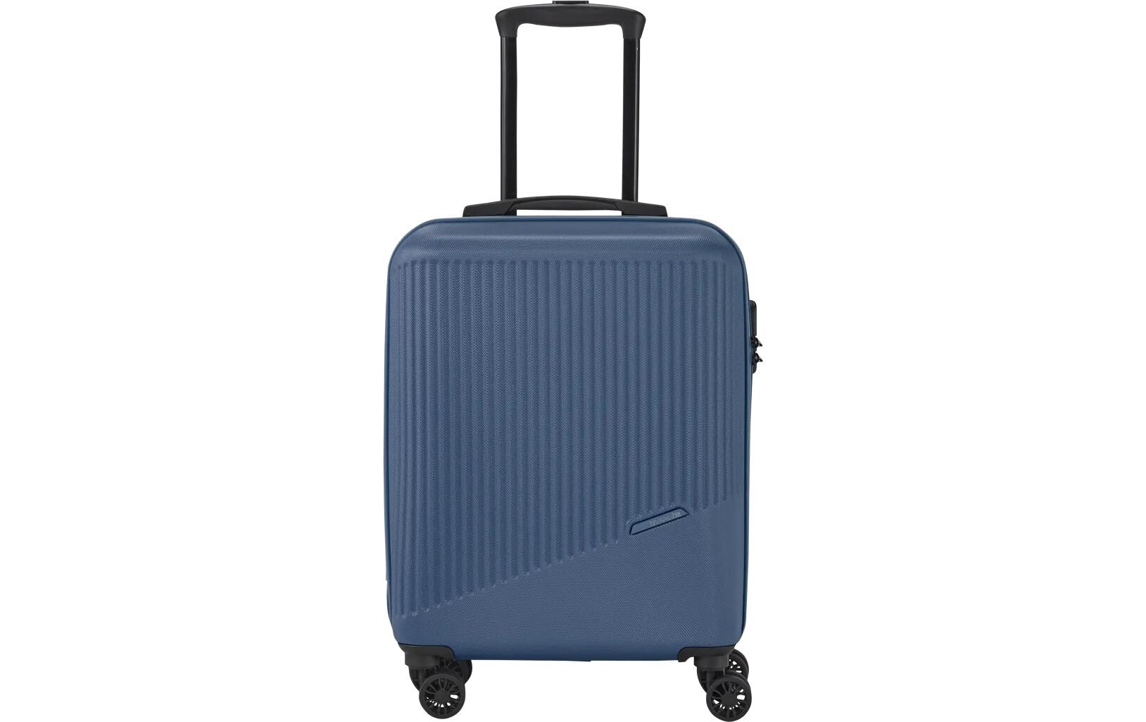 Reisekoffer BALI Trolley S Blau4-Rollen Hartschalenkoffer