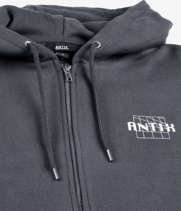 Antix Cerberus Organic Zip-Hoodie (charcoal)