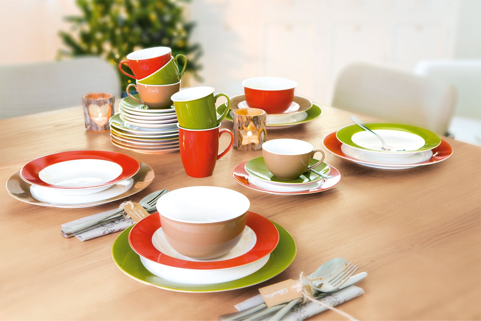 Ritzenhoff & Breker Kaffeebecher DOPPIO 6er Set grün