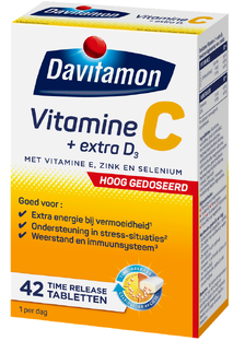 Davitamon Vitamine C Time Release Tabletten 42TB