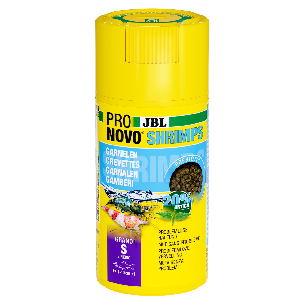 JBL PRONOVO Hauptfutter-Granulat für Garnelen S 100 ml