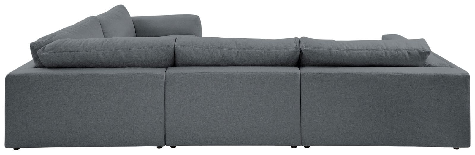 Ole Gunderson Ecksofa-Kombi LASSE II 345 x 252 cm anthrazit