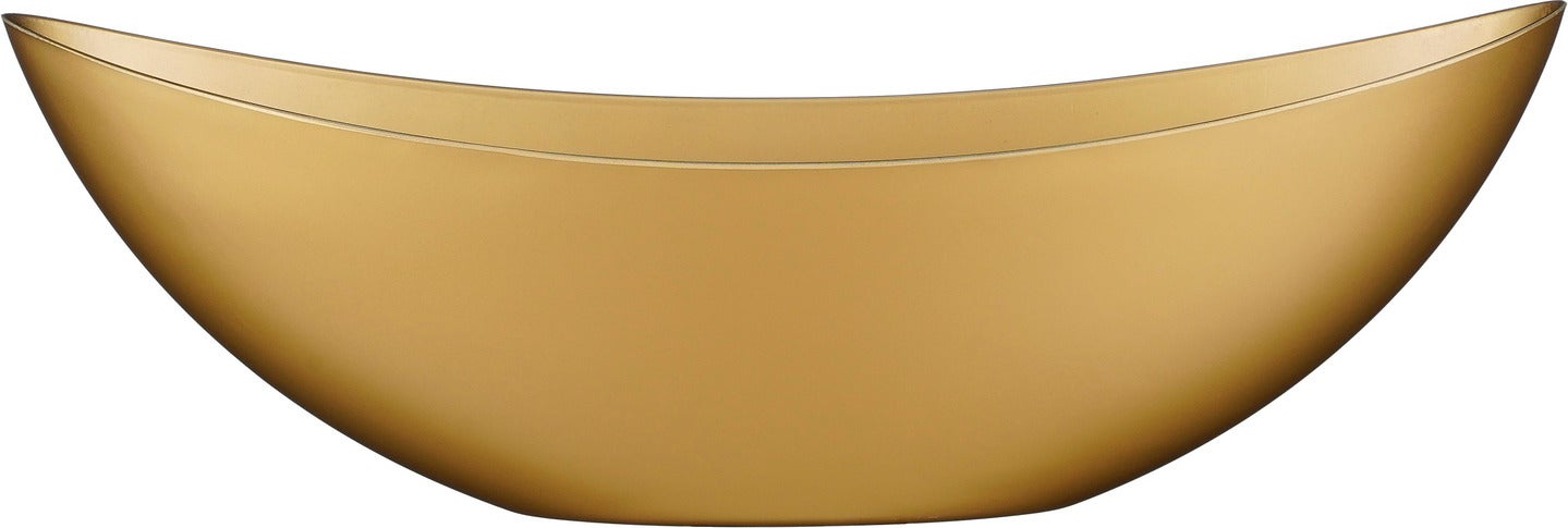 House of Seasons decoratieschaal Mila goud 55 x 13,5 x 17,5 cm