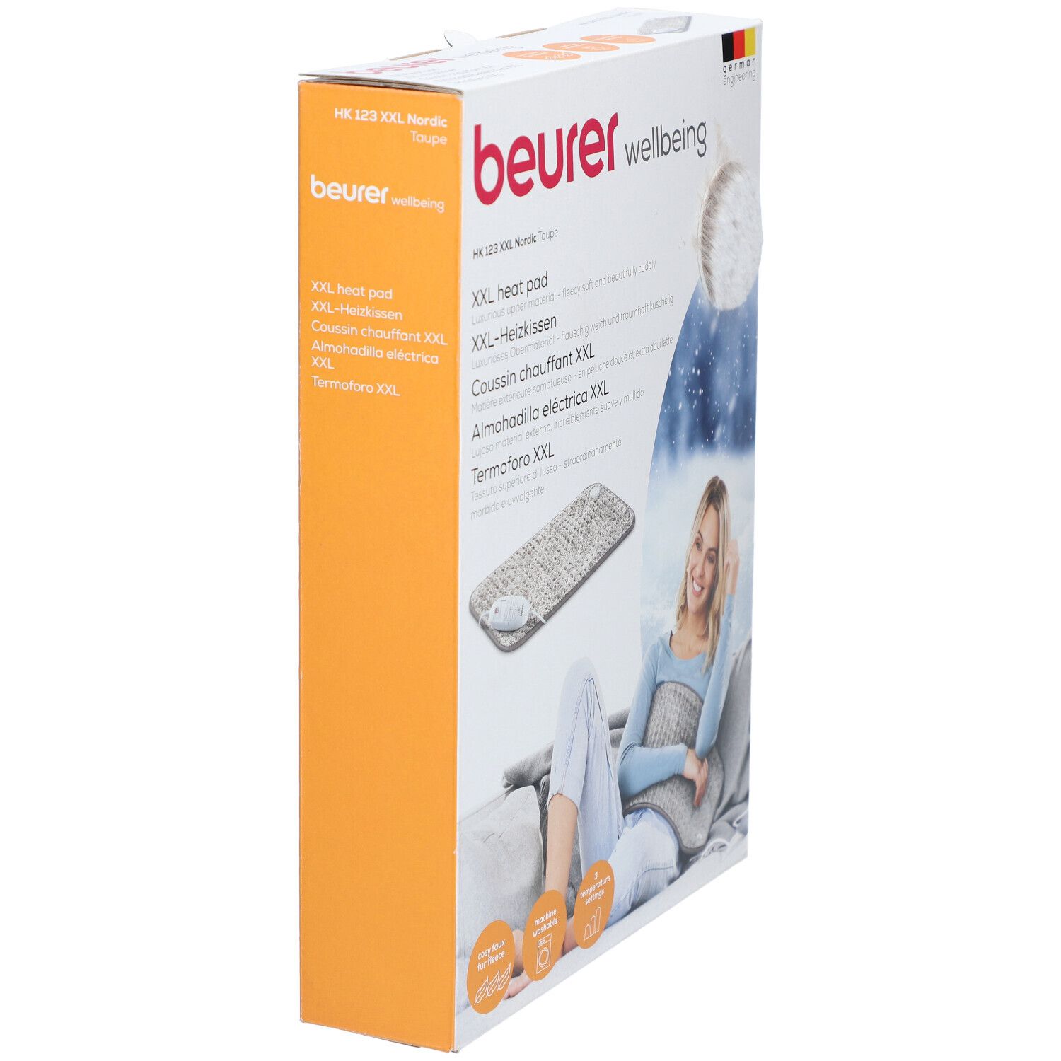 beurer Heizkissen HK 123 XXL NORDIC