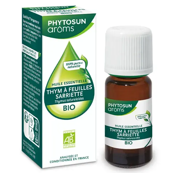 Óleo Essencial Orgânico de Tomilho e Segurelha Phytosun Arôms 10ml