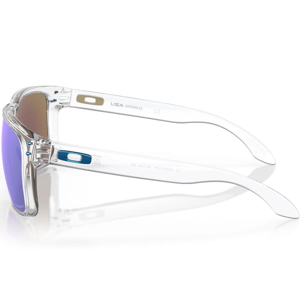 SFS272_Lunettes lifestyle OAKLEY HOLBROOK XL CLEAR W/ PRIZM SPPH POL