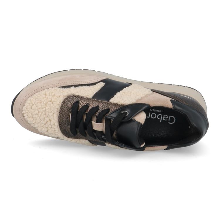 Gabor 76.445 creme/silk/schwarz