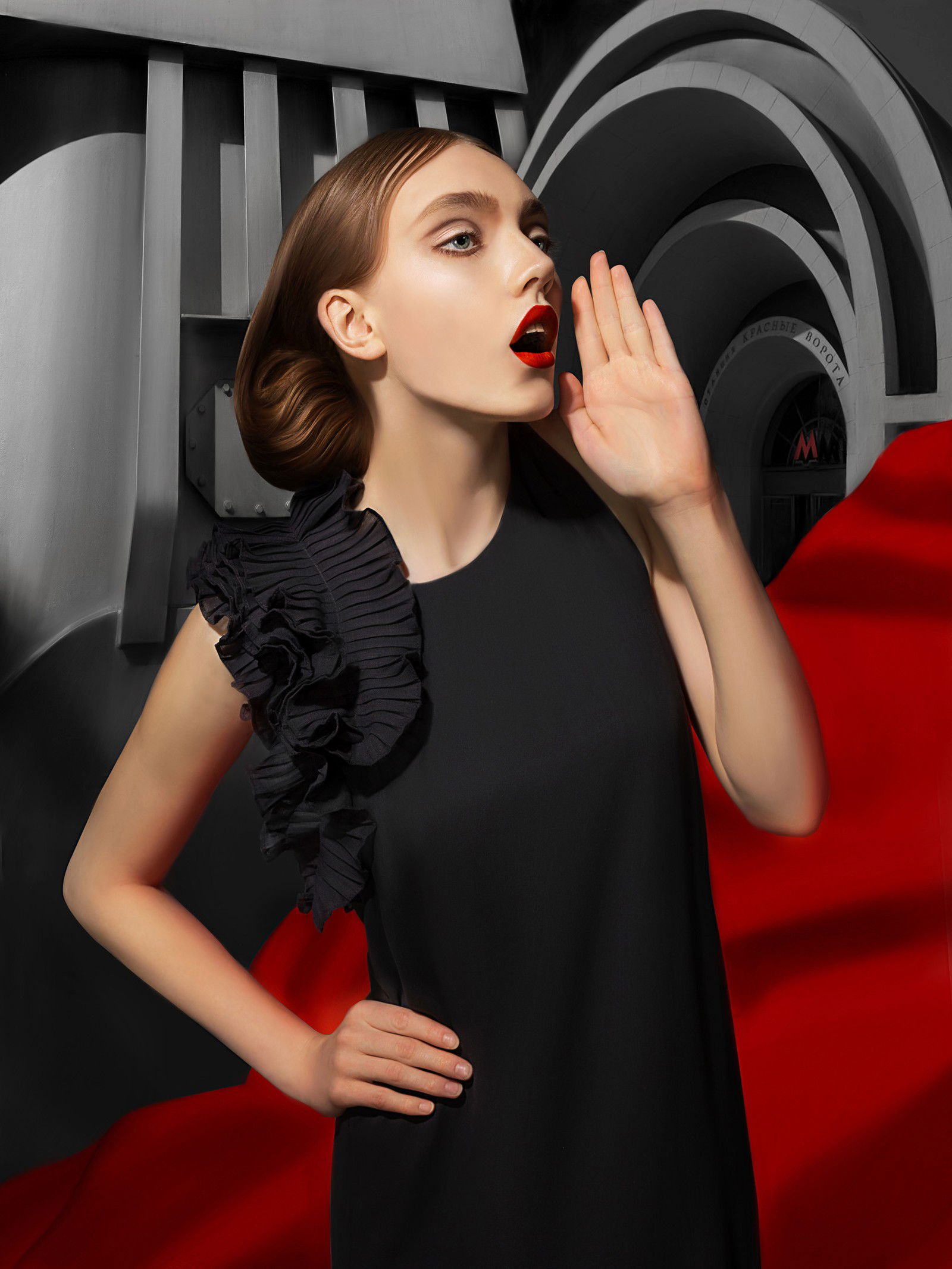 Red Gate by Andrey Yakovlev & Lili Aleeva - Limited Edition. Edition of: 150. Signed.