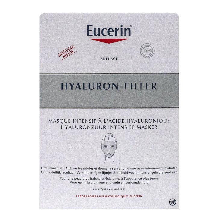 Hyaluron-Filler 4 masques intensifs acide hyaluronique