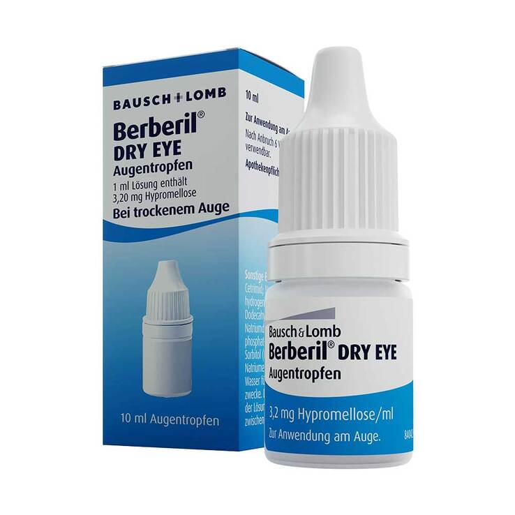 Berberil Dry Eye Augentropfen, 10 ml
